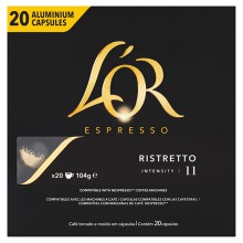 Káva L'Or Espresso Ristretto Kapsle, 20 x 104 g