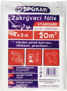 Zakrvac flie na malovn Spokar Standard, 7 , 4  5 m