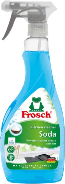 �ist�c� prost�edek na kuchyn� Frosch, s p��rodn� sodou, rozpra�ova�, 500 ml