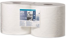 Pap�rov� ut�rky Tork Heavy-Duty 130062, 2vrstv�,  mal� role, b�l�, 2 ks, syst�m W1, W2