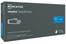 Rukavice Vinylex, vinylov�, vel. M, nepudrovan�, 100 ks