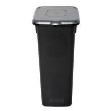 Ko� na odpad 20 l, �ern� se st��bn�m v�kem