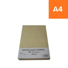 N��rtkov� pap�r Chamois A4, 500 list�