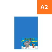 Kreslic� karton A2, sv�tle modr�, 180g/m2, 10 list�