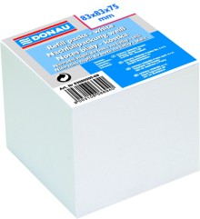 Blok �pal��ek DONAU,  83 � 83 mm, nelepen�, b�l�