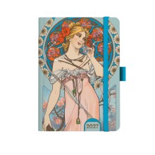 Di�� denn� Alfons Mucha A5, modr�