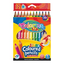 Pastelky Colorino JUMBO, trojhrann� 12 barev