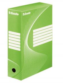 Krabice archivační Esselte Standard  A4, 10 x 35,2 x 25 cm, zelená