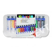 AKRYLOVÉ BARVY 10 barev, 18ml