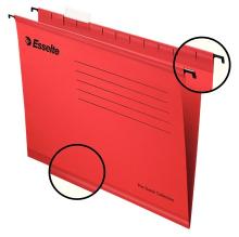 Desky zvsn Esselte Pendaflex A4, erven