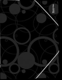 Desky - Mapa Karton PP Black&White A4, s gumikou, ern