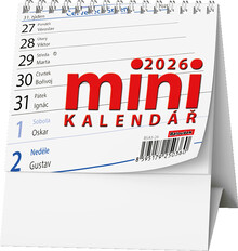 Kalend stoln MINI kalend
