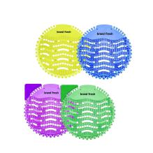 Stko do pisoru Cleanzy fresh, rzn druhy