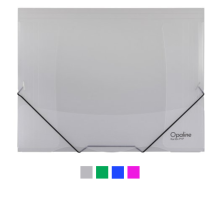 Desky Mapa Karton PP Opaline A4, s gumi�kou, r�zn� bavy