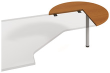 Přístavný stůl<br>FP 21 P<br>pr100cm pravý